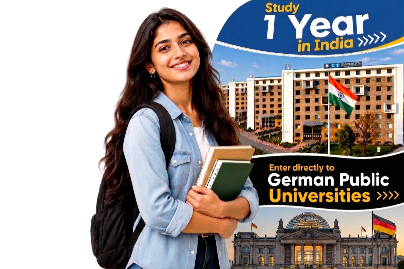 Study in Germany with CT University German Pathway Program